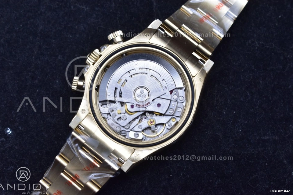 1:1 YG SH Edition Timeless on Rainbow Black 116598RBOW 779 Best Diamonds Dial Daytona Bracelet ZF 1006